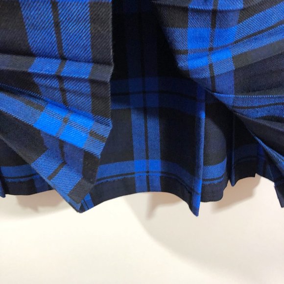 Vintage BROOKS BROTHERS Scotland 100% Wool Tartan Kilt Sz 12 (fits 4/6, s/m) - Picture 4 of 13